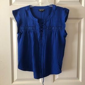 Cobalt Tie Up top